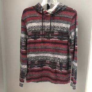 PacSun Native American Print Hoodie